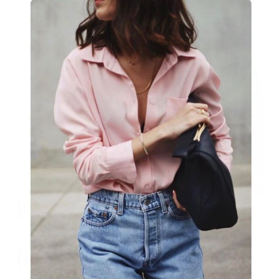Blusa cor-de-rosa